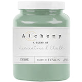 Fusion Mineral Paint Thyme Alchemy 500ml limestone & chalk blend container for furniture and DIY paint projects.