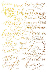 Tinsel Gilded Transfer (2024 Limited Release) by IOD - Iron Orchid Designs @ The Painted Heirloom