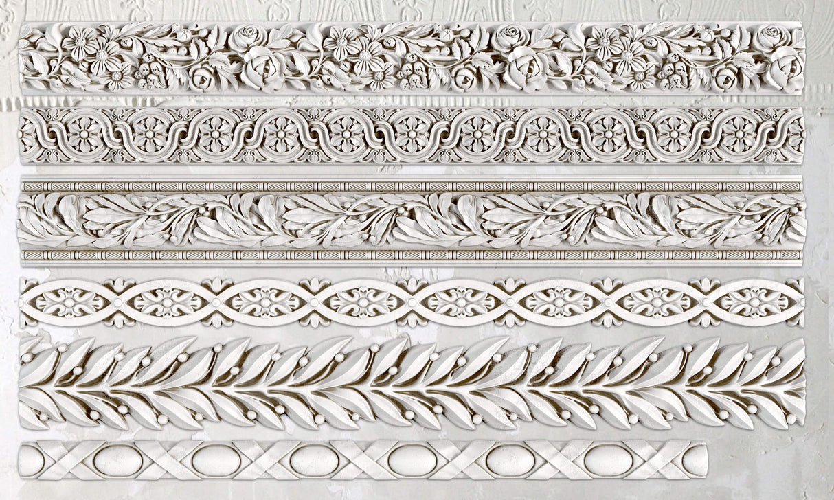 Trimmings 1 Decor Mould by IOD - Iron Orchid Designs @ Painted Heirloom