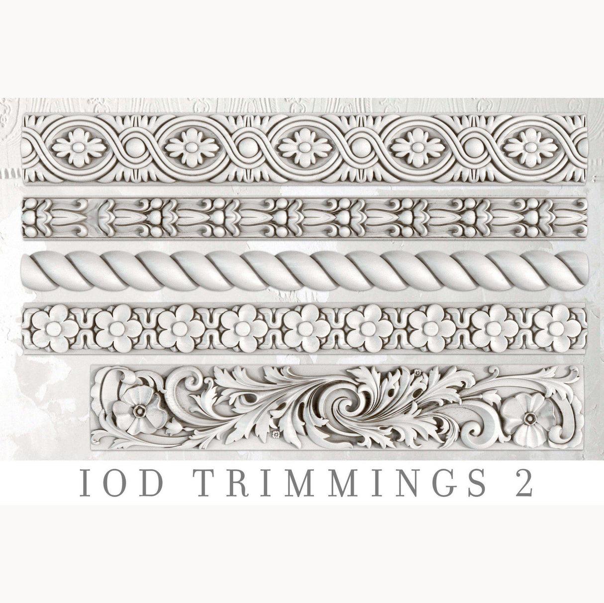 Trimmings 2 Decor Mould by IOD - Iron Orchid Designs @ Painted Heirloom