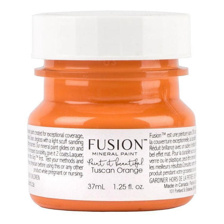 37 mL (1.25 fl. oz.) Tuscan Orange Fusion Mineral Paint (Seasonal) by Fusion Mineral Paint.