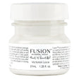 37mL Fusion Mineral Paint jar, Victorian Lace (multi-tone white) with a white screw cap.