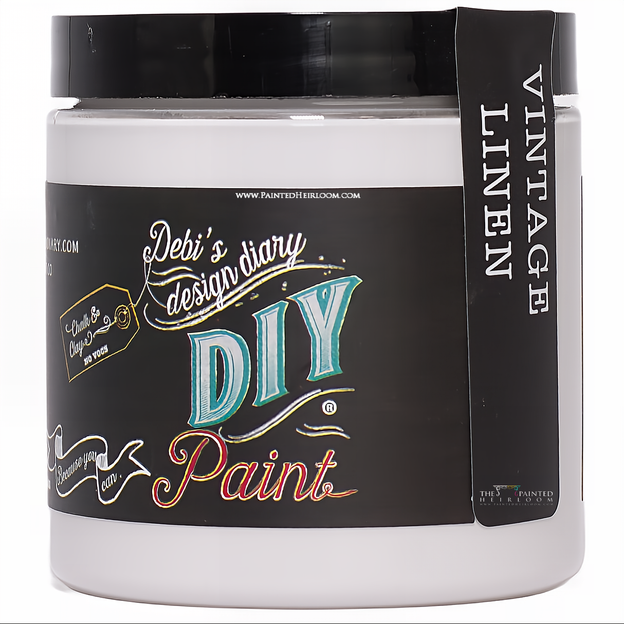 Vintage Linen DIY Paint @ The Painted Heirloom