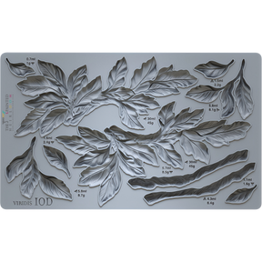 Viridis Mould by IOD - Iron Orchid Designs-The Painted Heirloom