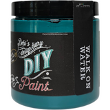 DIY Paint Co. Walk on Water DIY Paint jar with black lid and eco-friendly label.