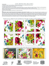 I.O.D. Wall Flower Decor Transfer by Iron Orchid Designs.