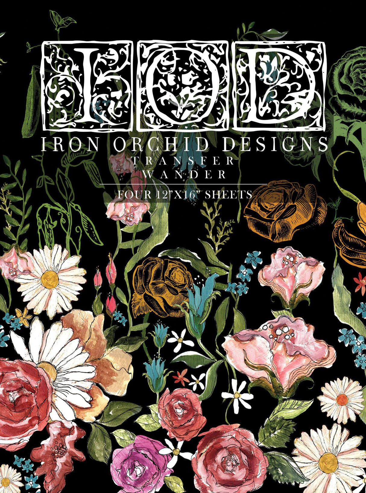 Wander Decor Transfer Set by IOD - Iron Orchid Designs @ Painted Heirloom