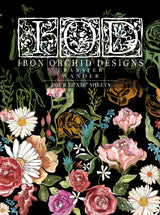 Wander Decor Transfer Set by IOD - Iron Orchid Designs @ Painted Heirloom