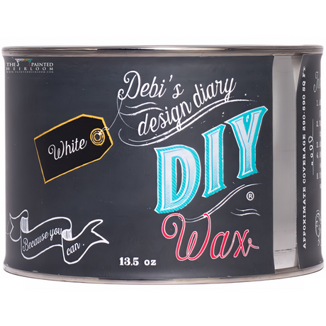 White DIY Wax @ The Painted Heirloom