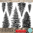 Winter Forest Stamp (2024 Limited Release) by IOD - Iron Orchid Designs @ The Painted Heirloom