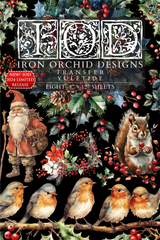 Yuletide Transfer (2024 Limited Release) by IOD - Iron Orchid Designs @ The Painted Heirloom