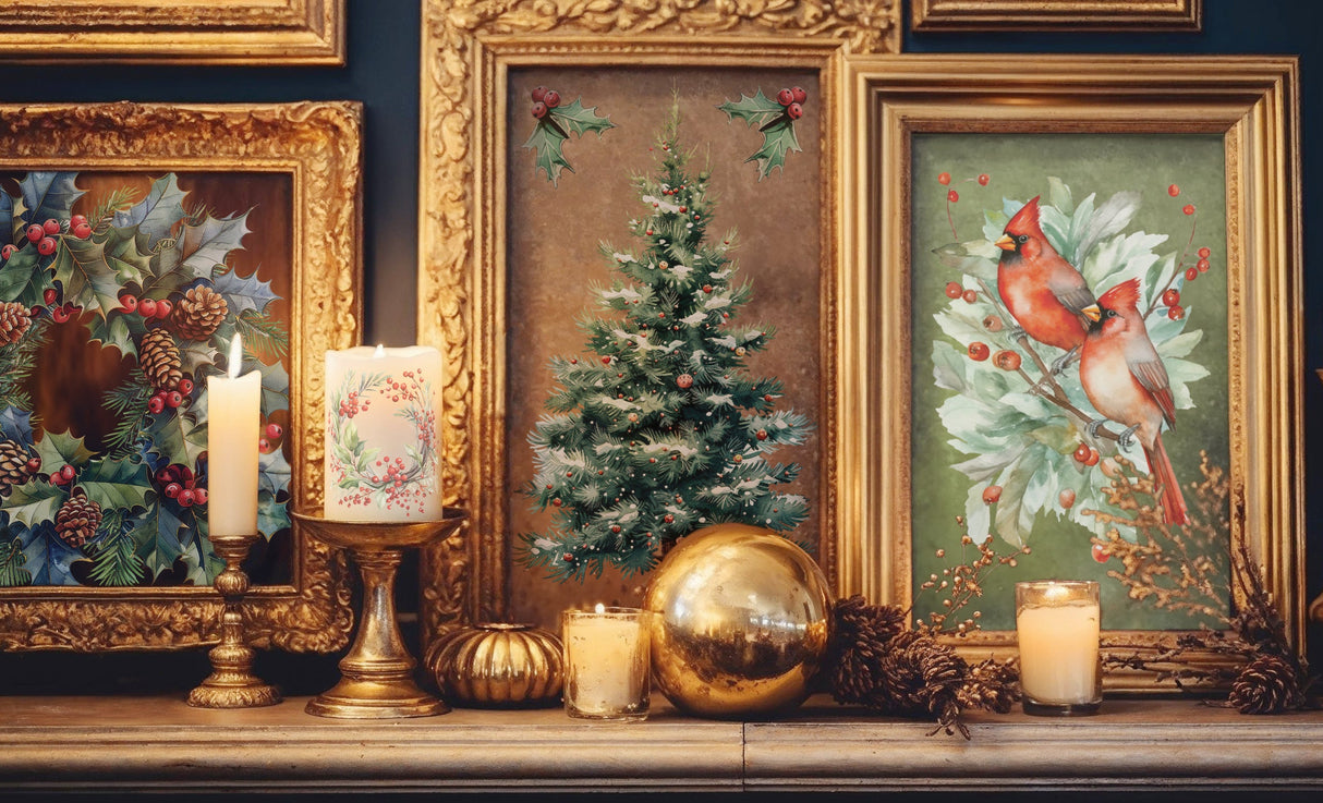 Yuletide Transfer (2024 Limited Release) by IOD - Iron Orchid Designs @ The Painted Heirloom