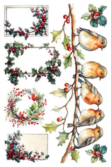 Yuletide Transfer (2024 Limited Release) by IOD - Iron Orchid Designs @ The Painted Heirloom