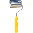 Fusion Mineral Paint 4″ Microfiber Roller with yellow handle and frame, packaged for smooth, lint-free application.
