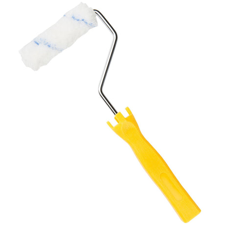 Fusion Mineral Paint 4” Microfiber Roller with Frame for smooth, lint-free painting applications.
