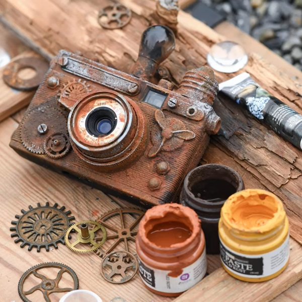 Art Extravagance Rust Effect Paste by Finnabair @ Painted Heirloom
