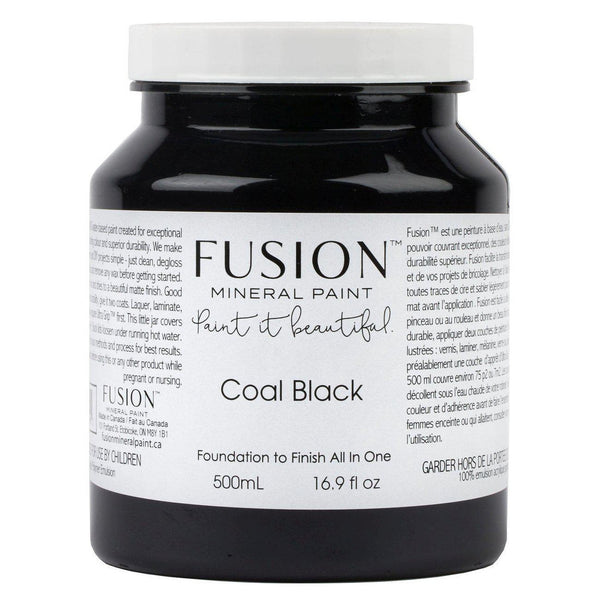 Coal Black Fusion Mineral Paint @ Painted Heirloom