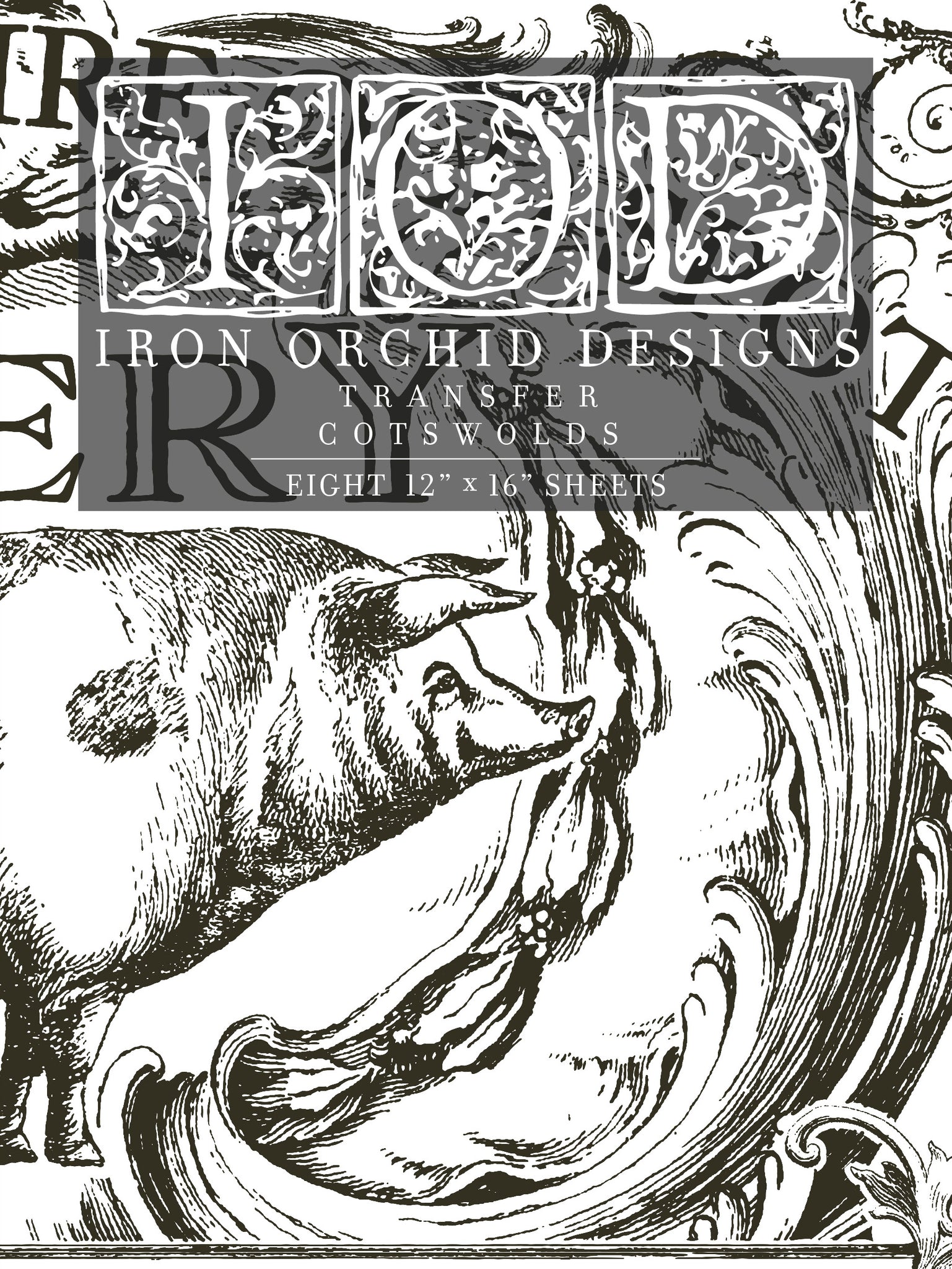 Cotswolds Transfer by IOD - Iron Orchid Designs