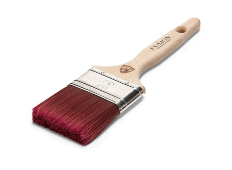 Fusion Branded Flat Pro-Hybrid Paintbrush (Series 2027) by Staalmeester @ Painted Heirloom
