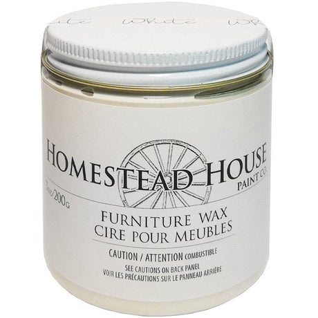 White Furniture Wax by Homestead House @ Painted Heirloom