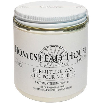White Furniture Wax by Homestead House