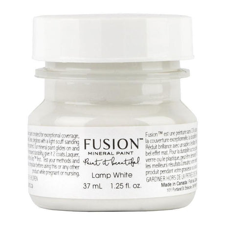 Lamp White Fusion Mineral Paint @ Painted Heirloom