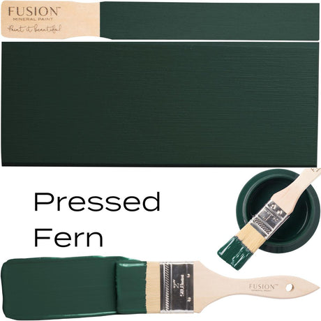 Pressed Fern Fusion Mineral Paint @ Painted Heirloom