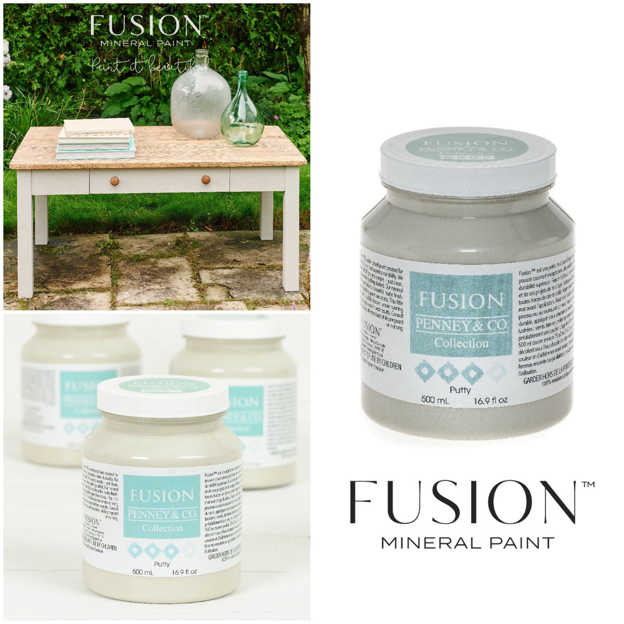 Putty Fusion Mineral Paint @ Painted Heirloom