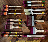 Round Ultimate ONE Synthetic Paintbrush (ONE Series 1070) by Staalmeester @ Painted Heirloom