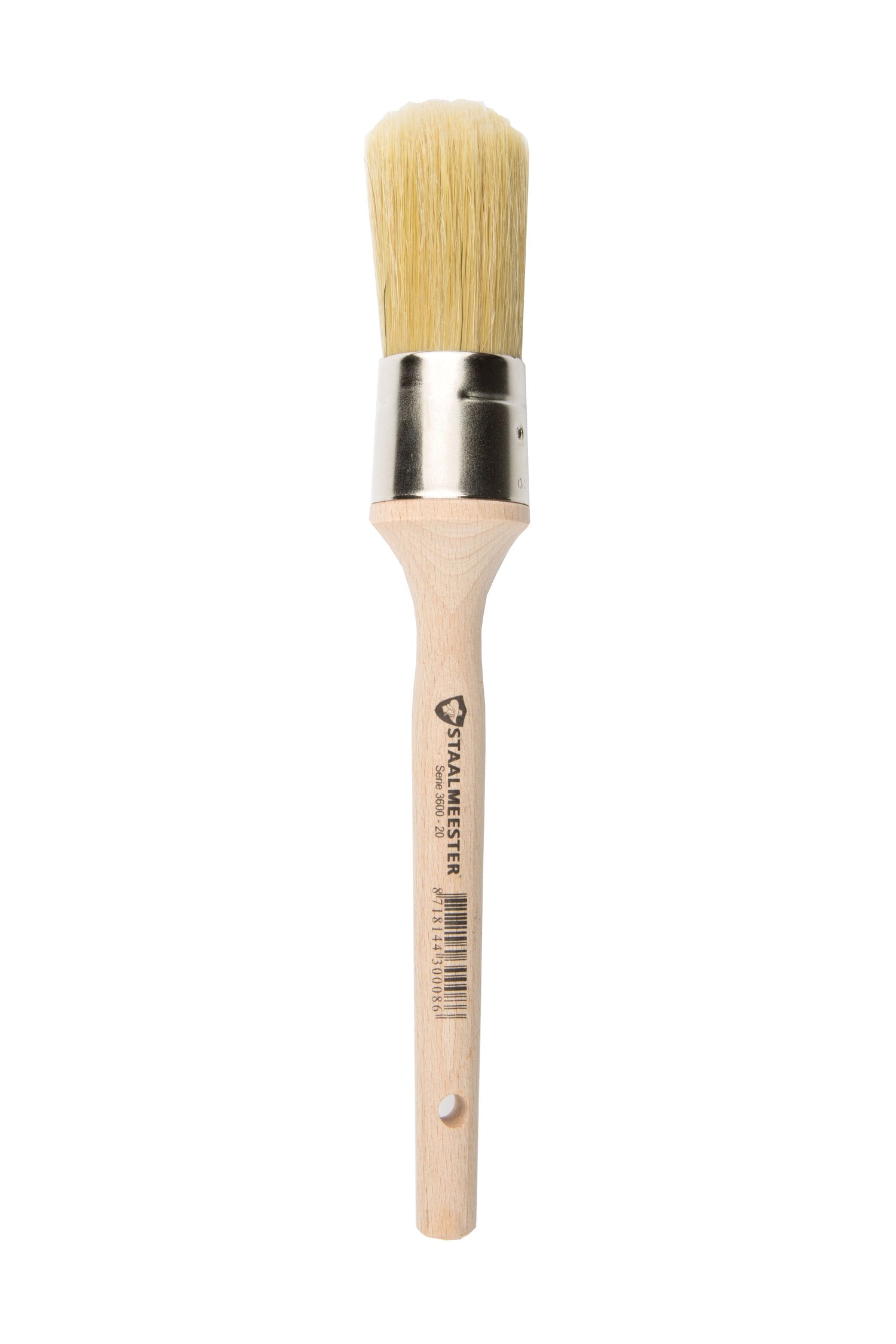 Staalmeester Round Wax Brush The Painted Heirloom