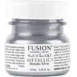 Silver Metallic Fusion Mineral Paint @ Painted Heirloom