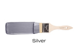 Silver Metallic Fusion Mineral Paint @ Painted Heirloom