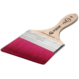 Staalmeester ONE Series 1052 Angled Spalter paintbrush with magenta bristles and wooden handle.