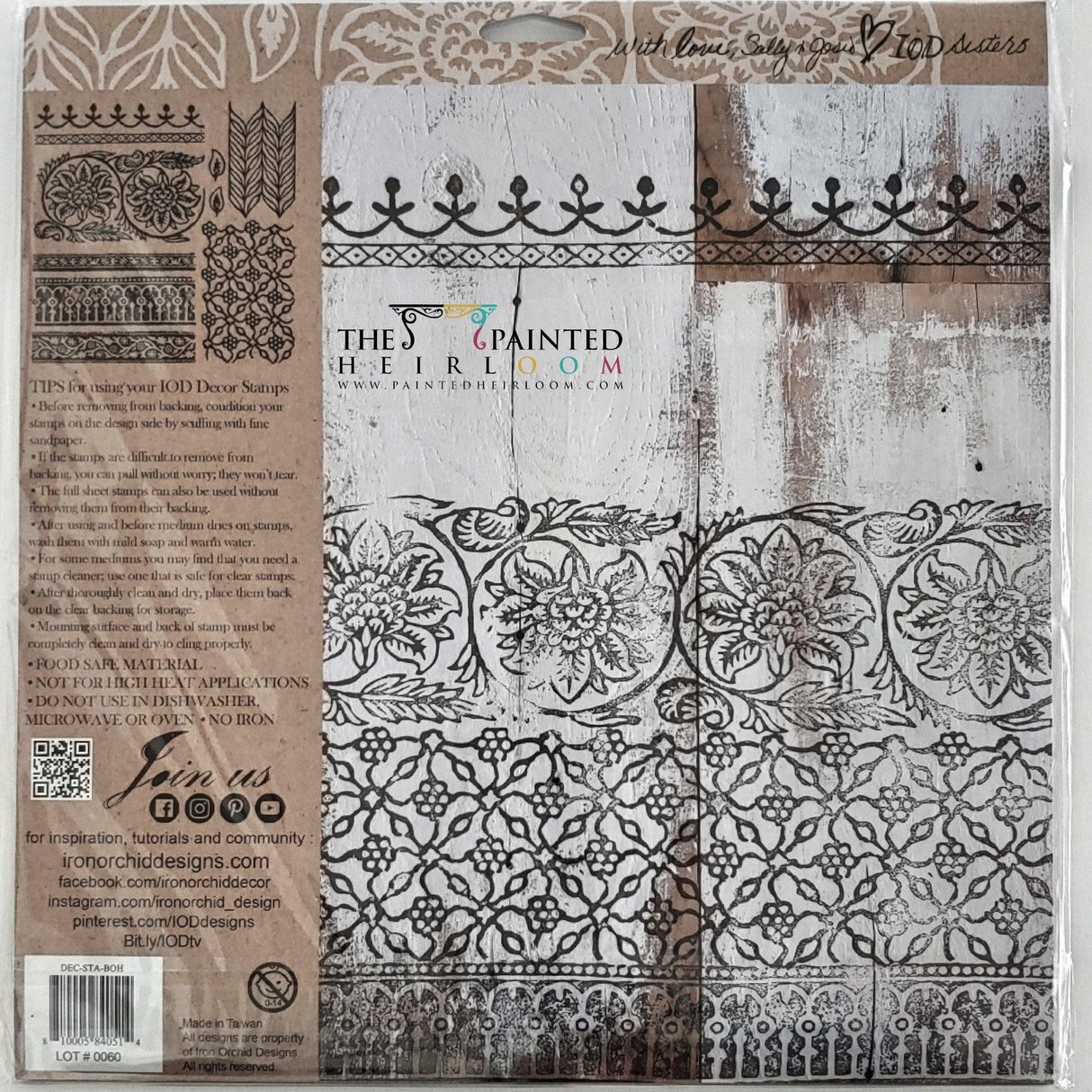 Bohemia Decor Stamp by IOD - Iron Orchid Designs @ Painted Heirloom