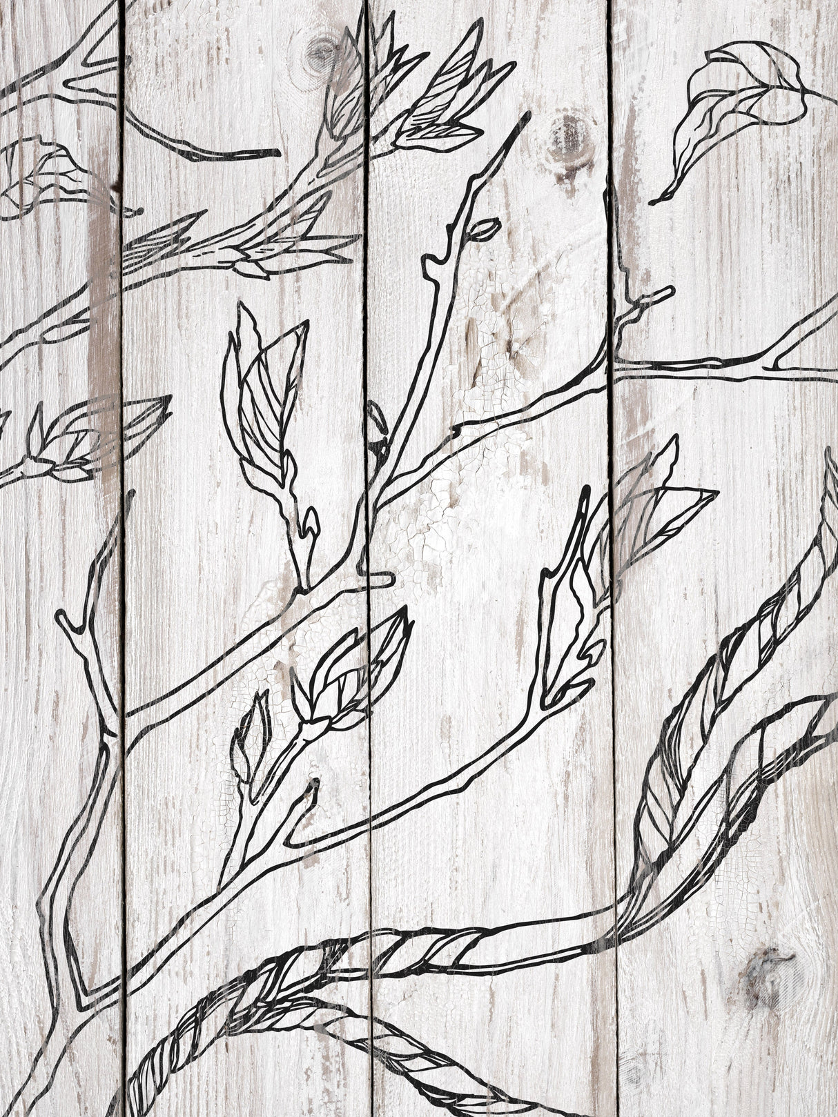 Branches and Vines Decor Stamp by IOD - Iron Orchid Designs @ Painted Heirloom