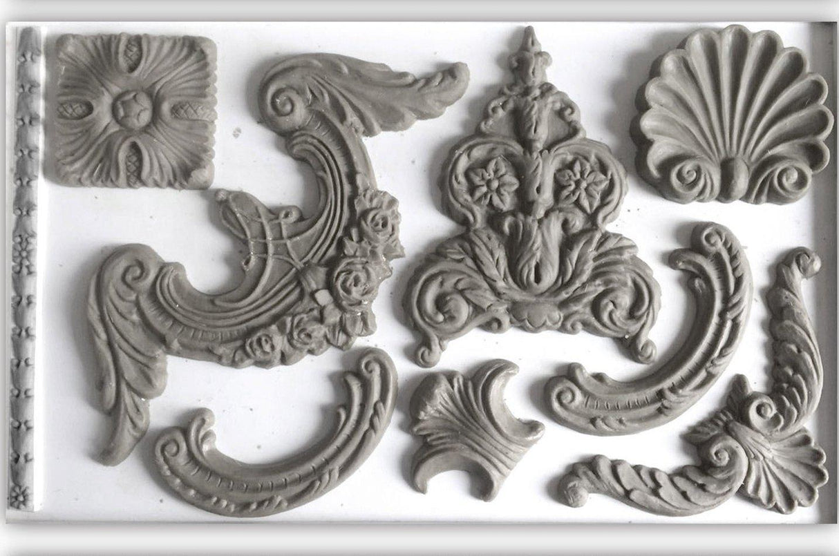 Classic Elements Decor Mould by IOD - Iron Orchid Designs @ Painted Heirloom