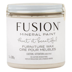 Clear Furniture Wax by Fusion Mineral Paint-7.0 oz - Clear Non-scented-The Painted Heirloom