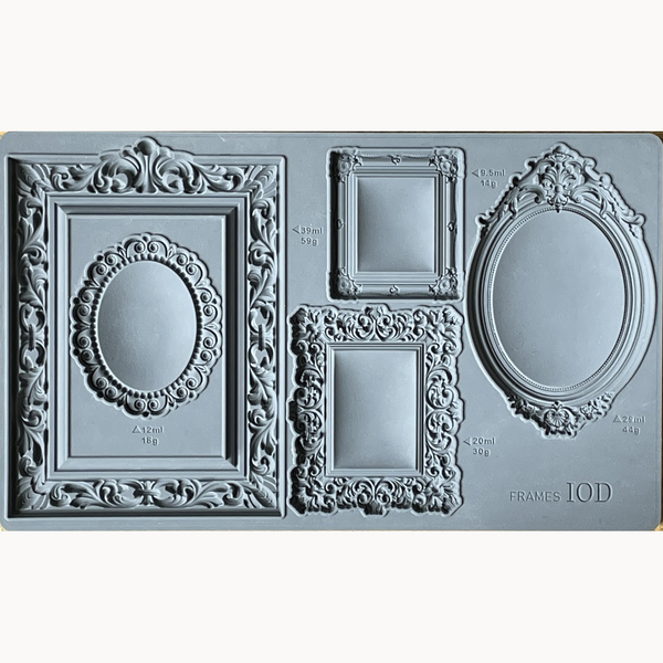 Frames Decor Mould by IOD - Iron Orchid Designs @ Painted Heirloom