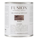 Gel Stain & Top Coat - All In One - by Fusion Mineral Paint-Black-The Painted Heirloom
