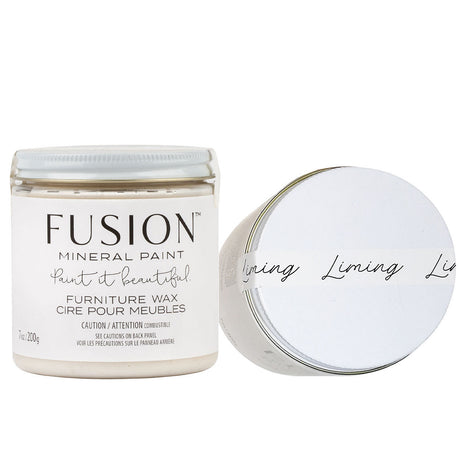Liming Furniture Wax by Fusion Mineral Paint @ Painted Heirloom