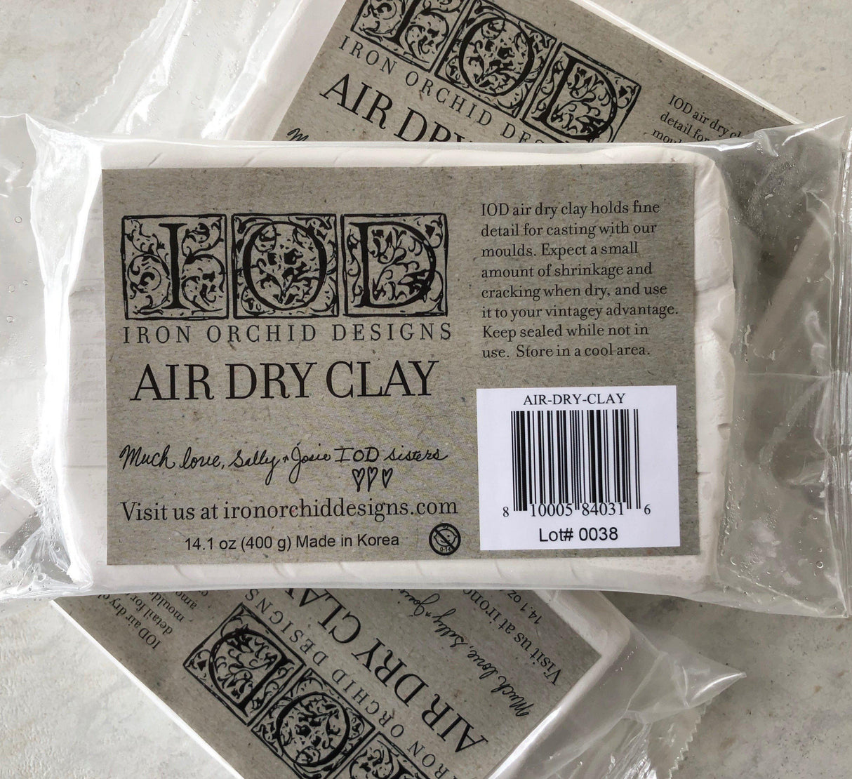IOD Air Dry Clay by Iron Orchid Designs @ Painted Heirloom
