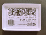 IOD Blank Ink Pad by IOD (updated 2021) - Iron Orchid Designs @ Painted Heirloom