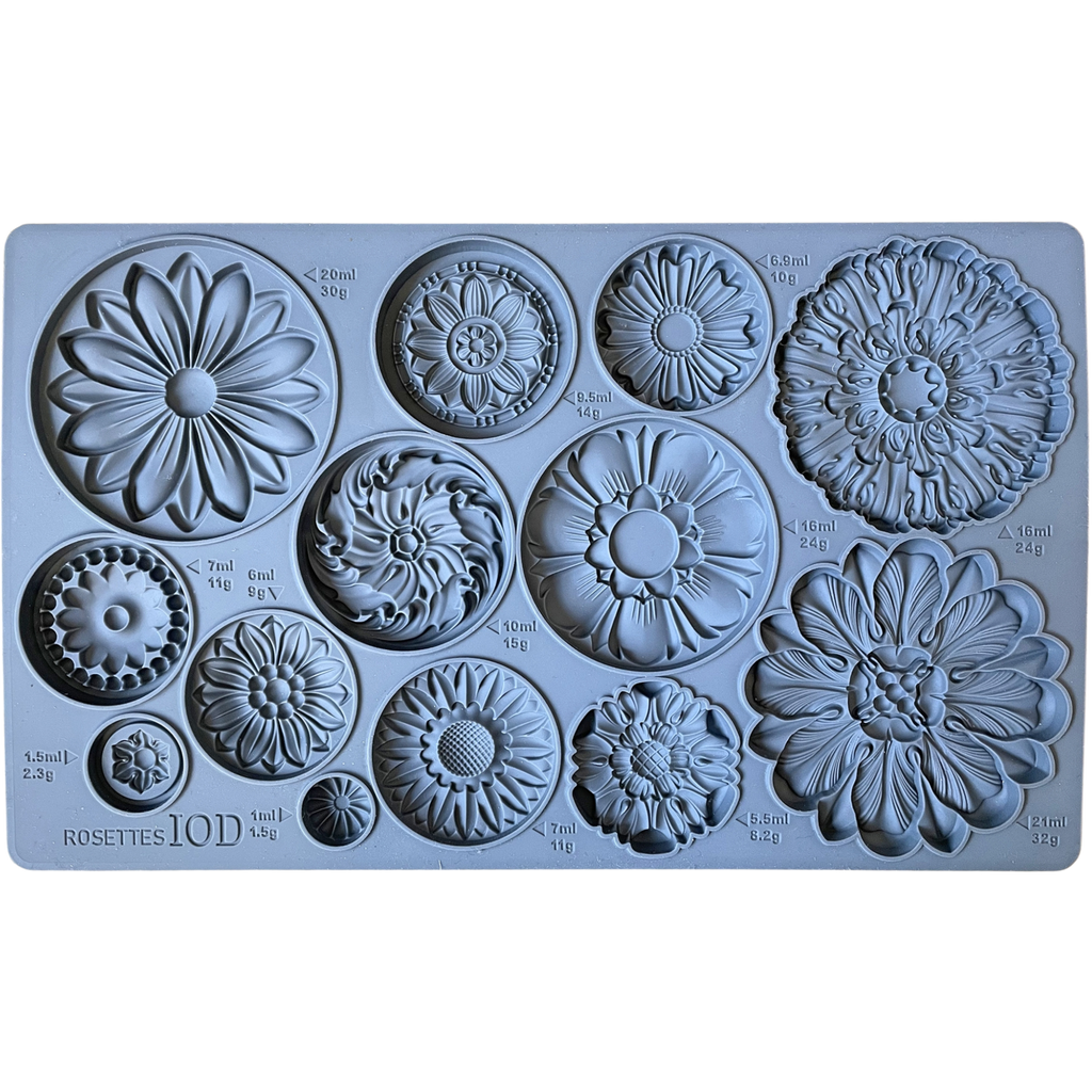 Amazon.com: X-Haibei Round Daisy Flower Soap Cake Lotion Bar Jello Mooncake  Chocolate Silicone Mold Dia. 3inch, 3oz per Cell