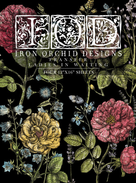 Ladies in Waiting Decor Transfer Set by IOD - Iron Orchid Designs *RETIRING* @ Painted Heirloom