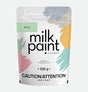 Fusion Mineral Paint Mojito Milk Paint, 330g pouch; vibrant color, use with bonding agent, caution: may irritate.