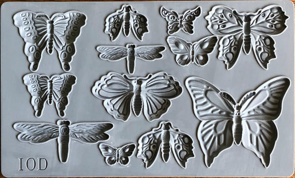 Monarch Decor Mould by IOD - Iron Orchid Designs @ Painted Heirloom