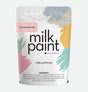 330g pouch of Fusion Mineral Paint Palm Springs Pink Milk Paint with safety label at the bottom.