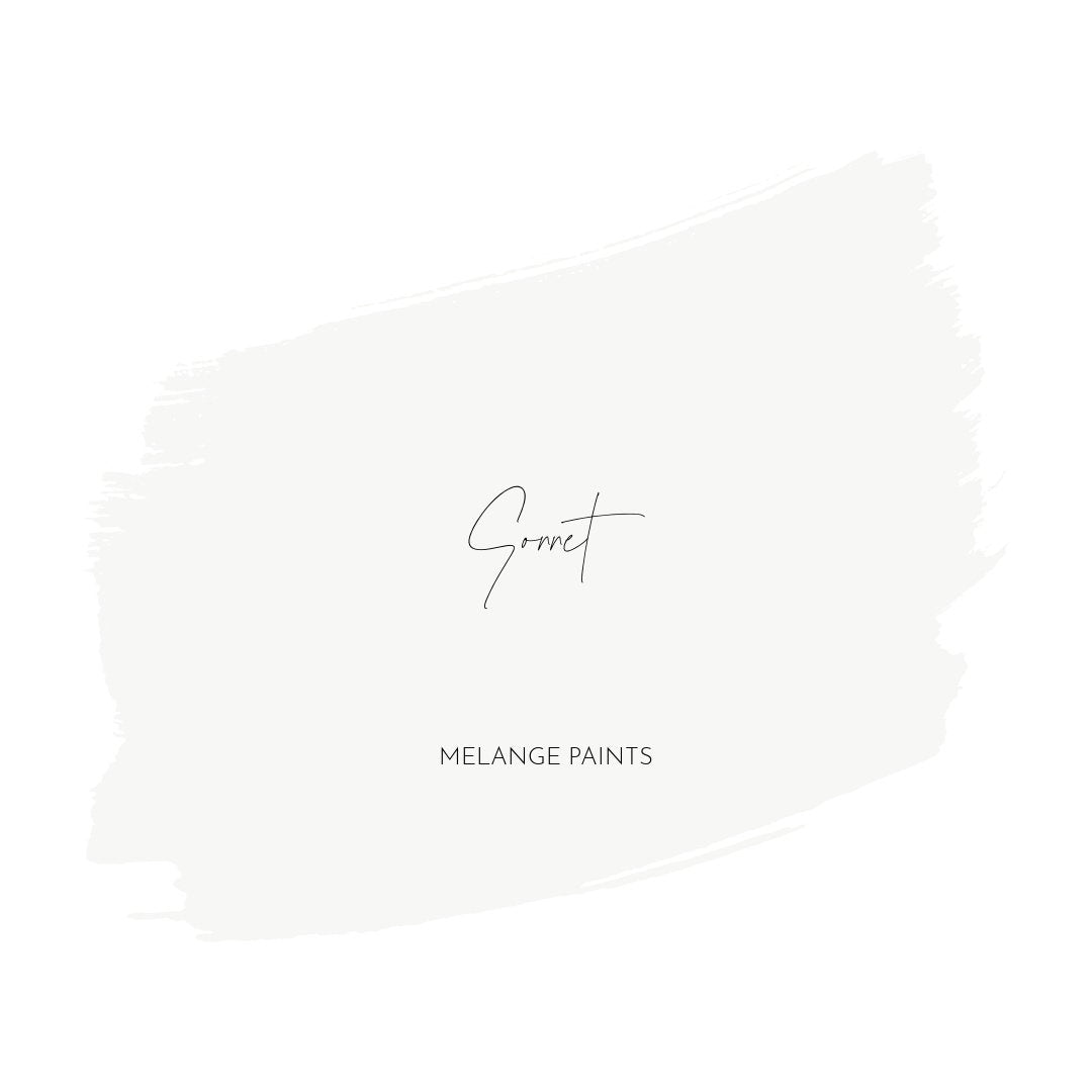 White ONE by Melange The Painted Heirloom