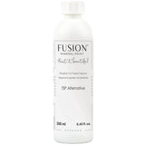 White 250ml TSP Alternative Furniture Cleaner bottle by Fusion Mineral Paint standing upright on a plain background.