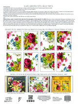 Wall Flower Decor Transfer Set by IOD - Iron Orchid Designs @ Painted Heirloom